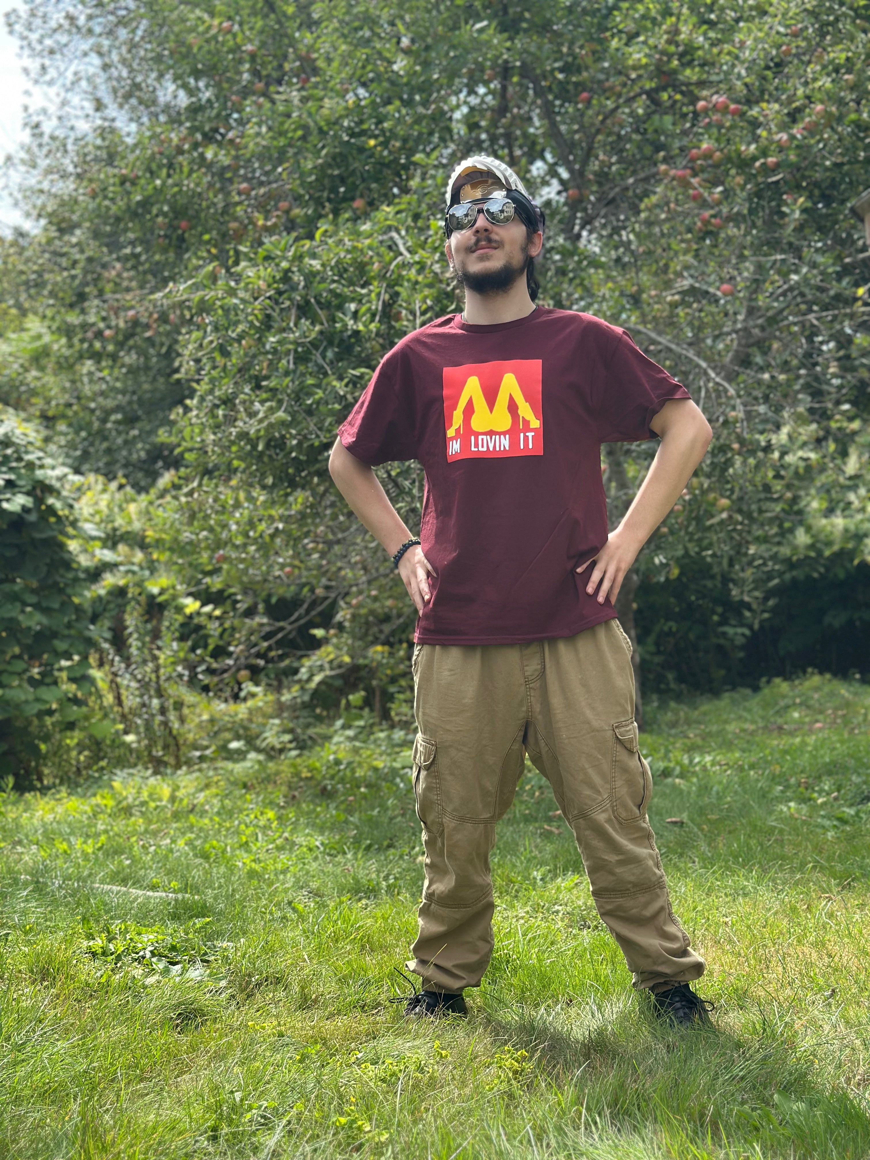 100% Cotton Im Lovin It Tshirt