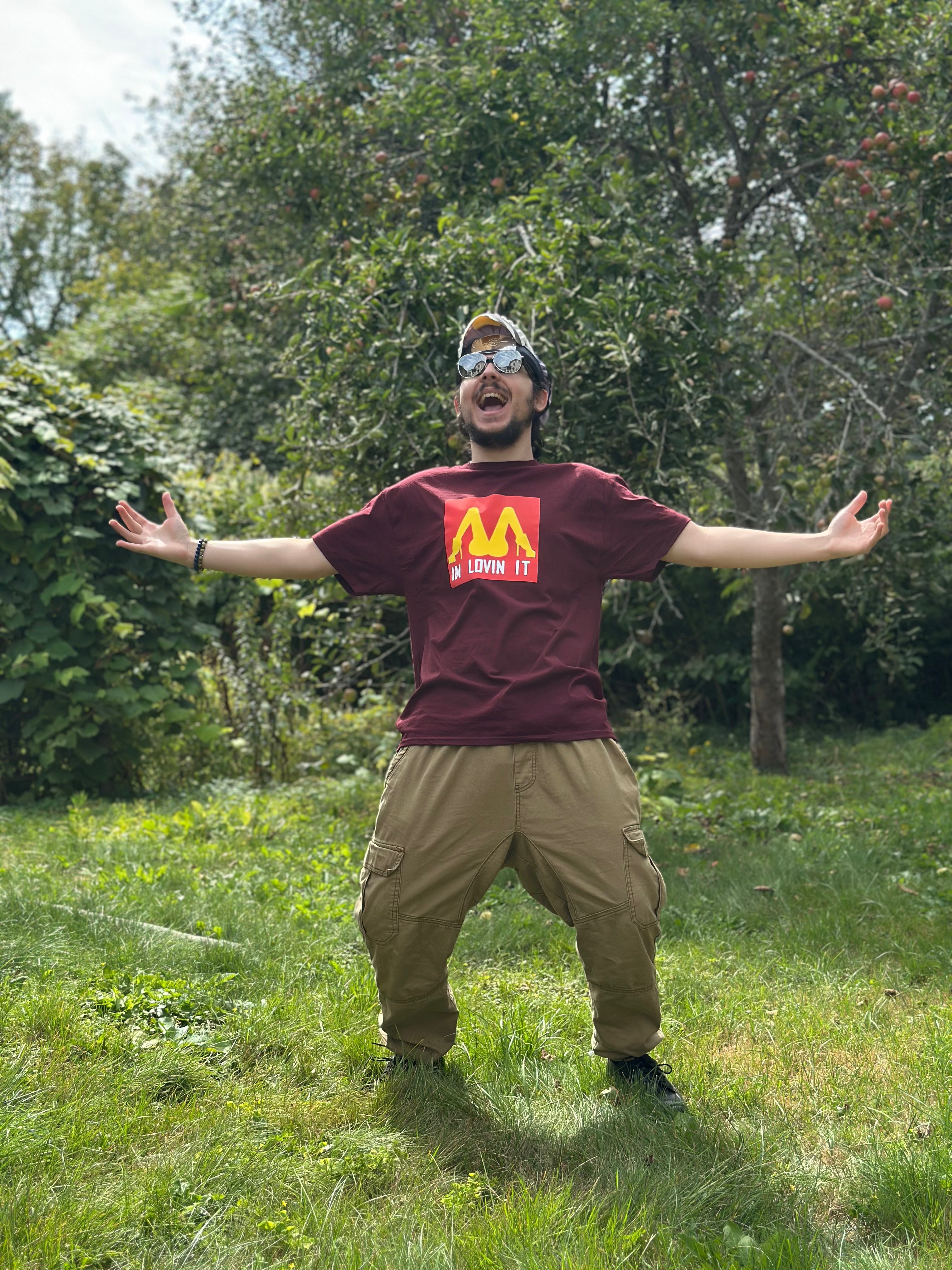 100% Cotton Im Lovin It Tshirt